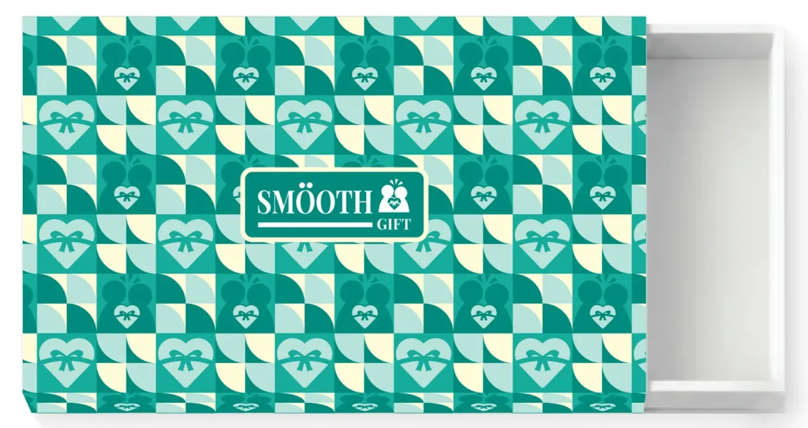 Planned SmoothGift box design examples, not final